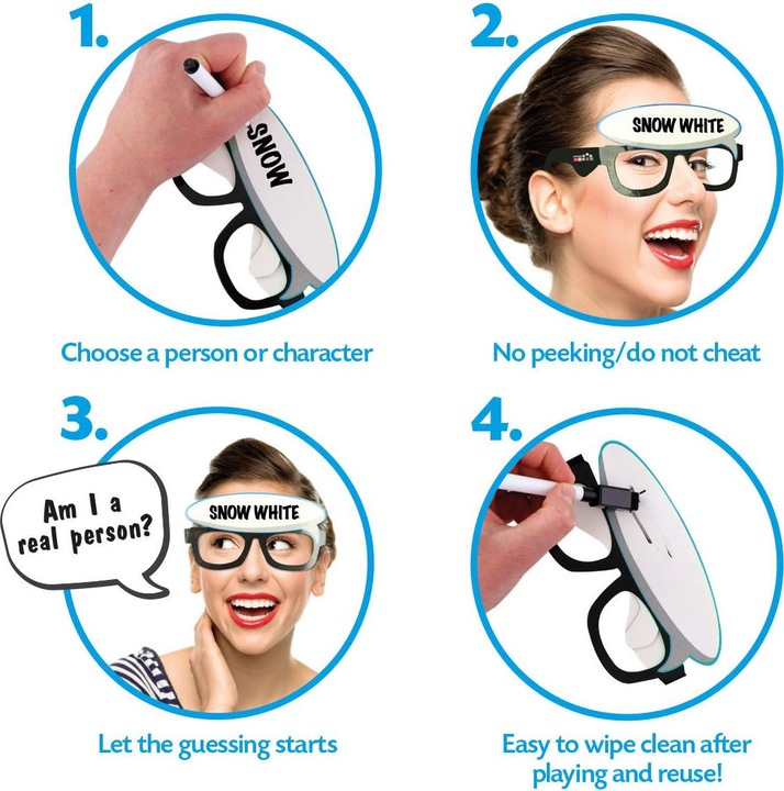 Actual product image Lifetime Games Who am I board game (English)