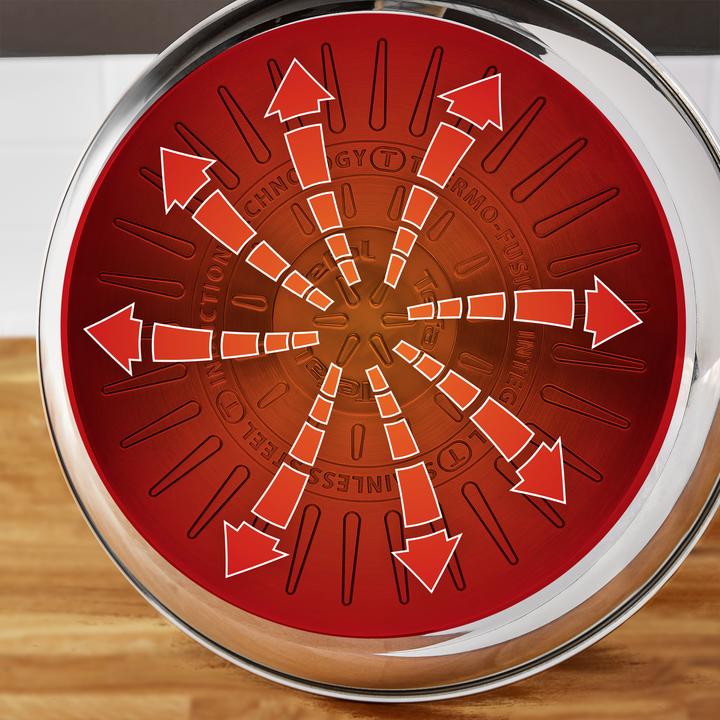 Actual product image Tefal Daily Cook pan and pot set 11 pieces (Pot, Stainless steel)