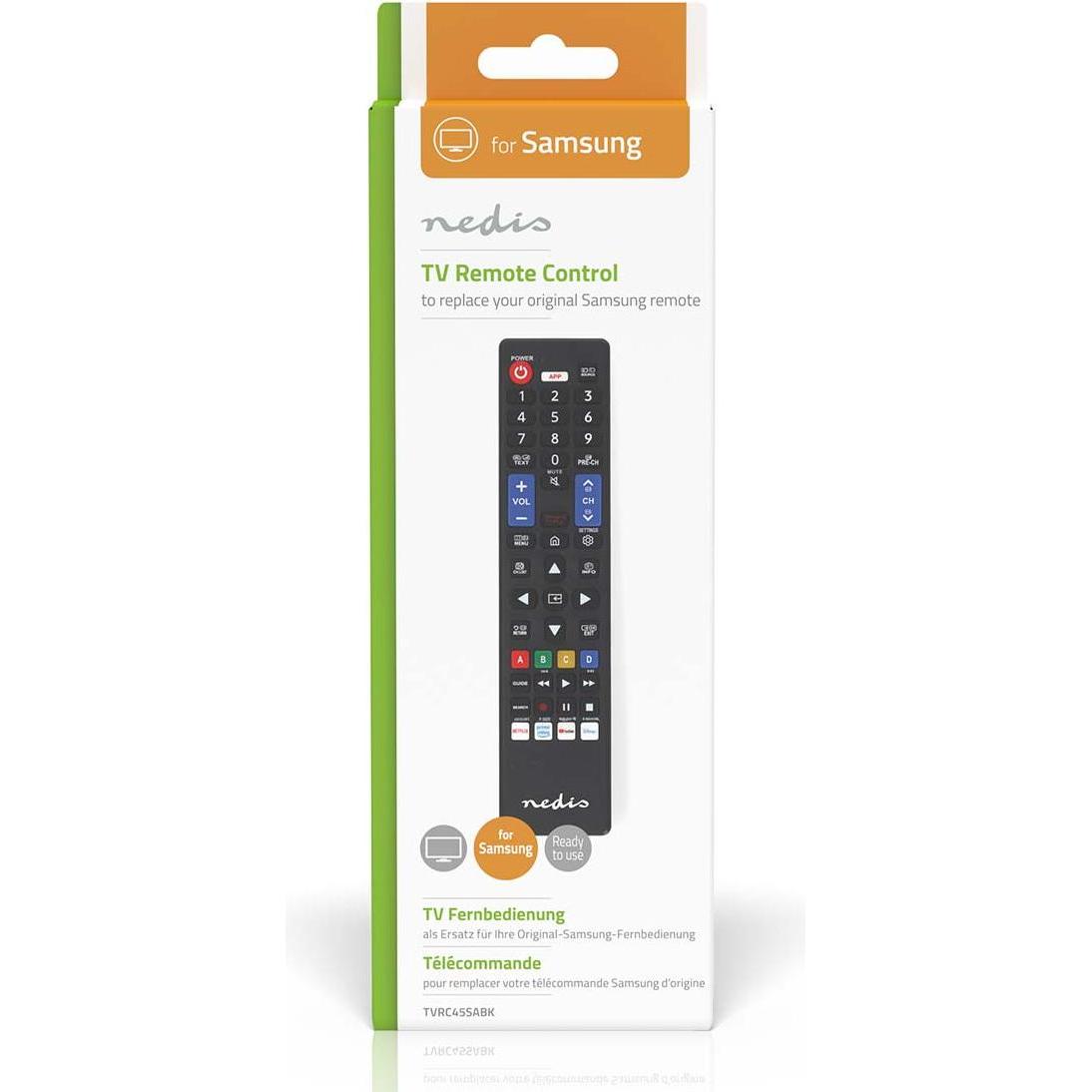 Thumbnail - Nedis Ersatz Fernbedienung Passend für: Samsung Vorprogrammiert 1 Gerät Amazon Prime / Disne (Gerätespezifische Fernbedi...