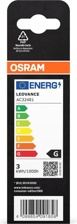Image du produit Ledvance Lampe LED vintage (E27, 200 lm, 1x)