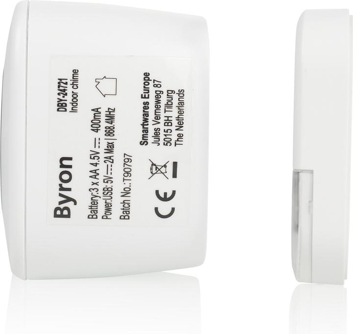 Actual product image Byron Radio Doorbell Radio Doorbell Set (Funk)