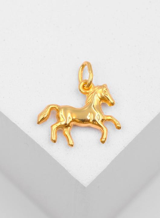 Image du produit Muau Pendant horse yellow gold 750, 16x15mm (Or jaune 750/18K)