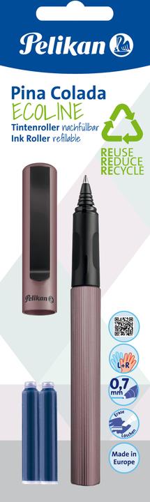 Produktbild Pelikan Tintenroller Pina Colada Ecoline 0.7 mm, Mauve, Set (Mauve, 1 x)
