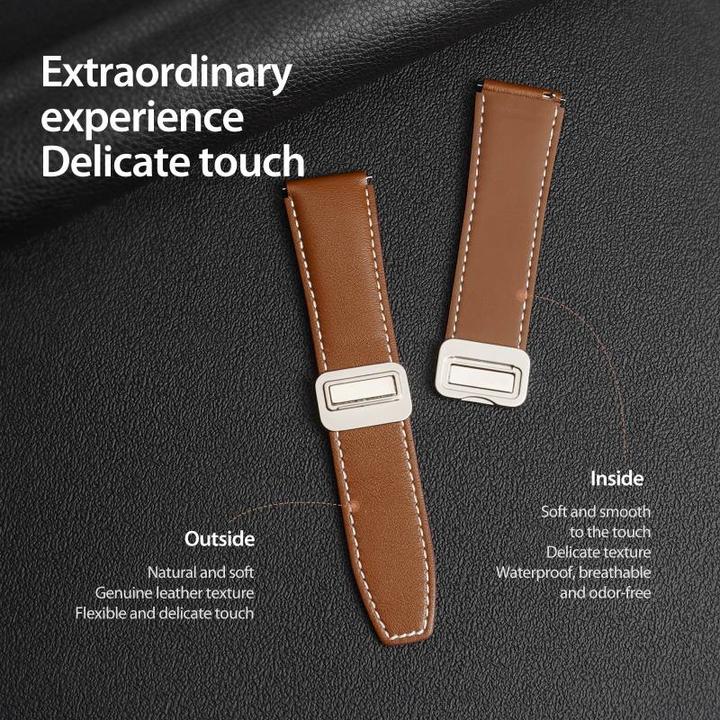 Produktbild Dux Ducis YA Series Echtleder Armband (20 mm, Echtleder)