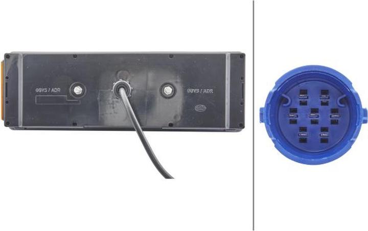 Produktbild HLL HECKLEUCHTE, RECHTS, 24 V