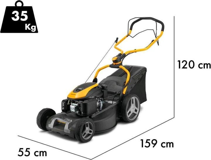 Produktbild Stiga Kosiarka spalinowa Combi 553 S Żółto-czarna (Benzinbetrieb)