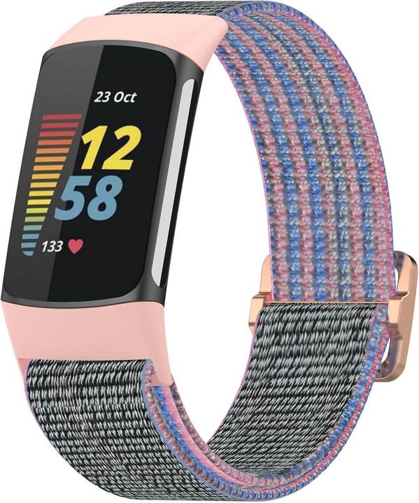Immagine prodotto Cover-Discount Fitbit Charge 6 - Cinturino di ricambio in tessuto di nylon (Nylon)