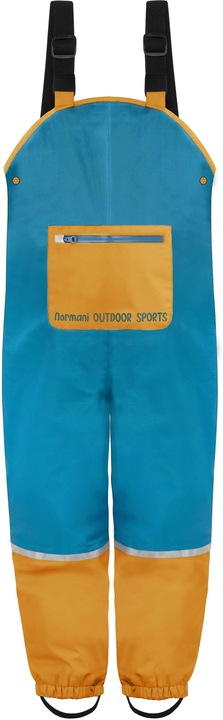 Produktbild Normani Kinder Regenhose mit Hosenträgern „Twisp“ - 9659 (92)