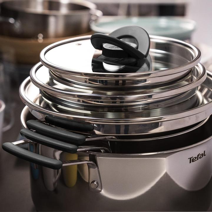 Actual product image Tefal TEF pot set 6 pcs. (Pot, Stainless steel, 16 x 25.50 cm)
