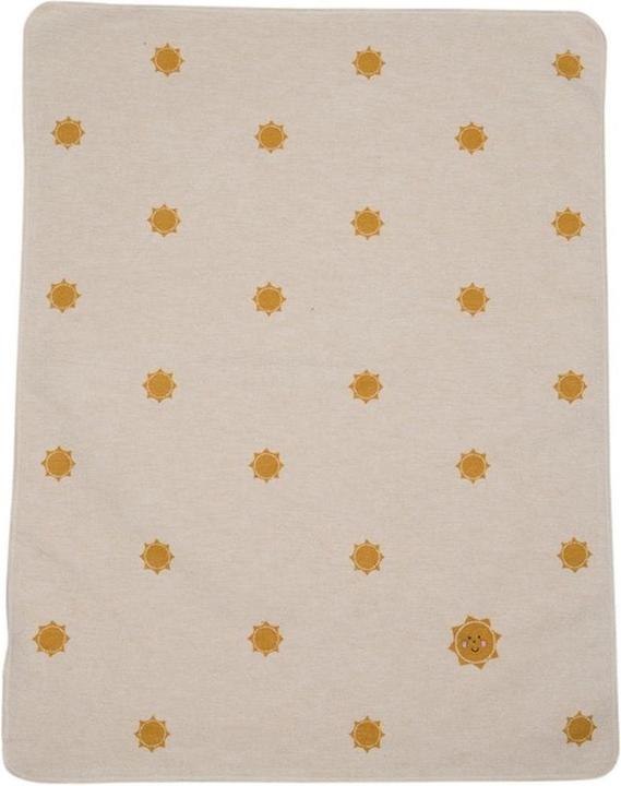 Produktbild David Fussenegger Kuscheldecke Sonne inkl. Stick (70 x 90 cm)
