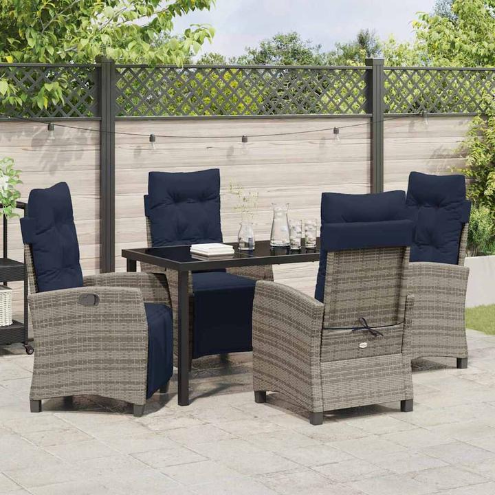 Actual product image vidaXL Garten Essgruppe (140 x 140 x 73 cm)