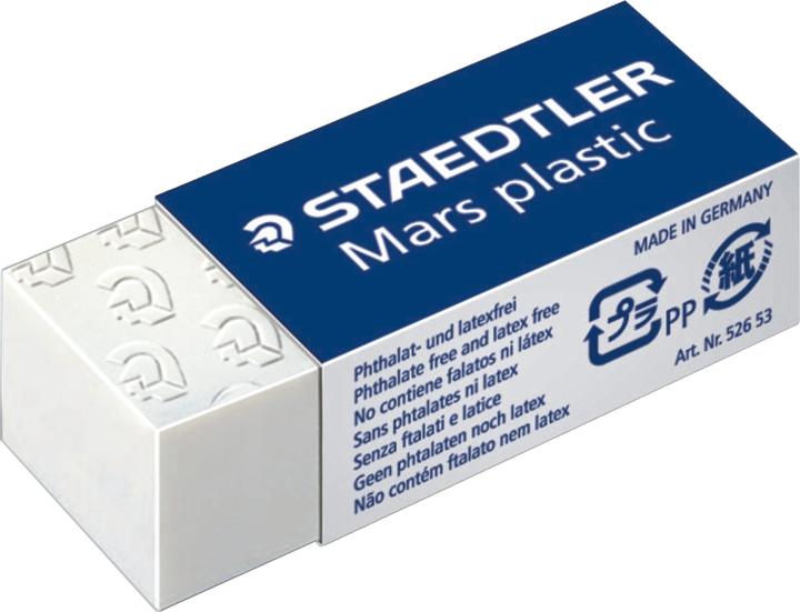 Actual product image Staedtler Mars Plastic eraser White