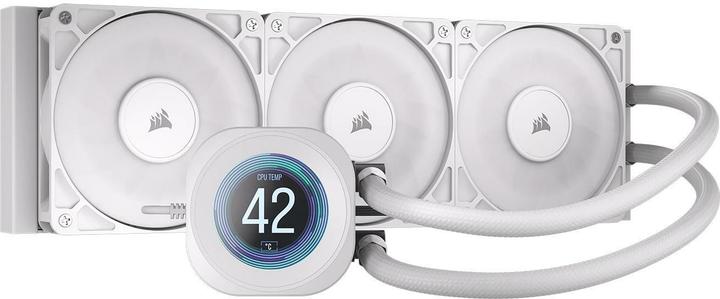Image du produit Corsair NAUTILUS 360 LCD White, 360mm Radiator, Liquid CPU Cooler