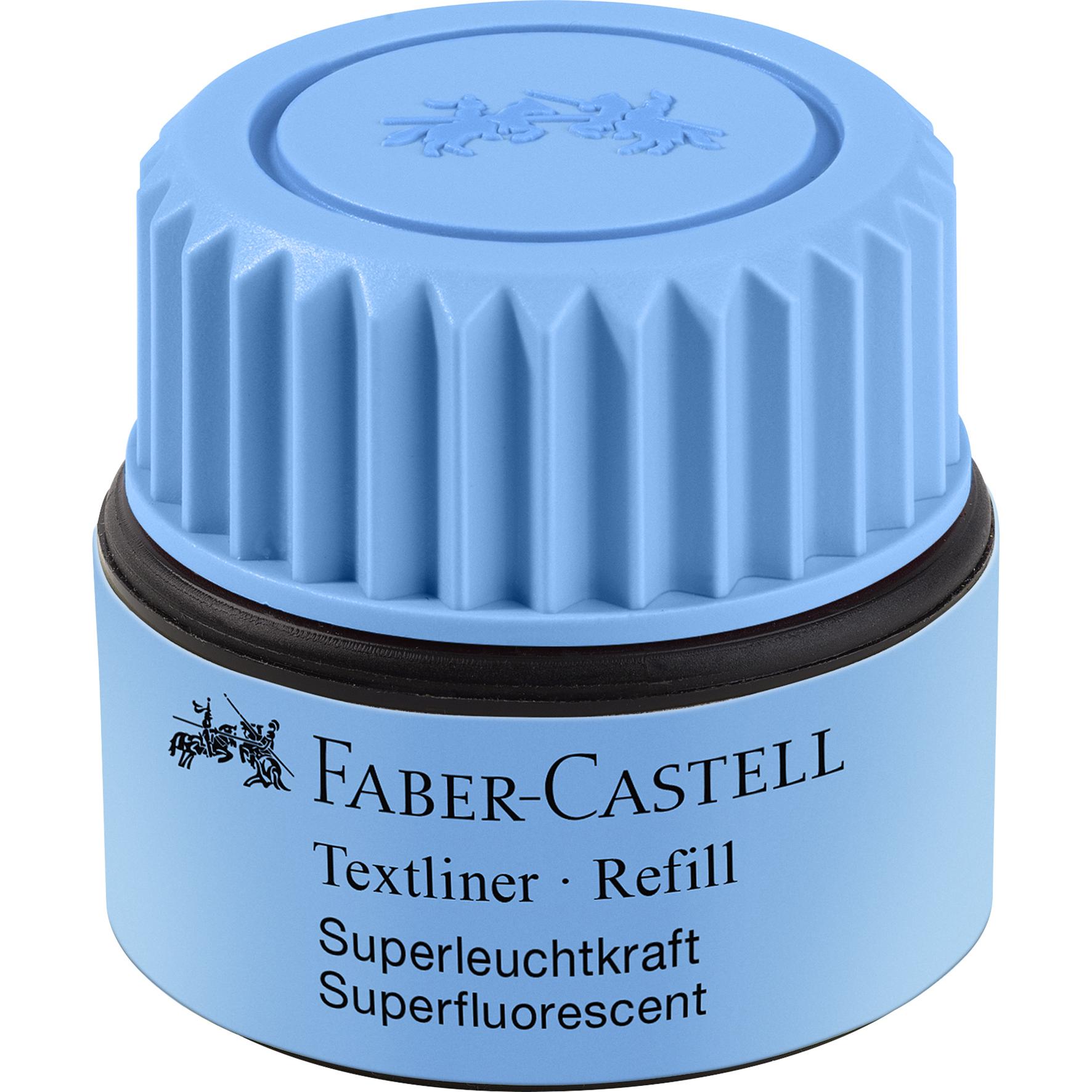 Faber-Castell, Marker, Textmarker 1549 Refill (Blau, 1 x)