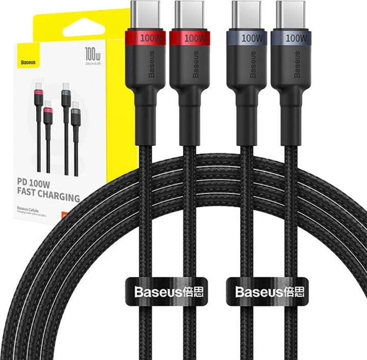 Baseus USB C - USB C (2 m, USB 2.0, 100 W)
