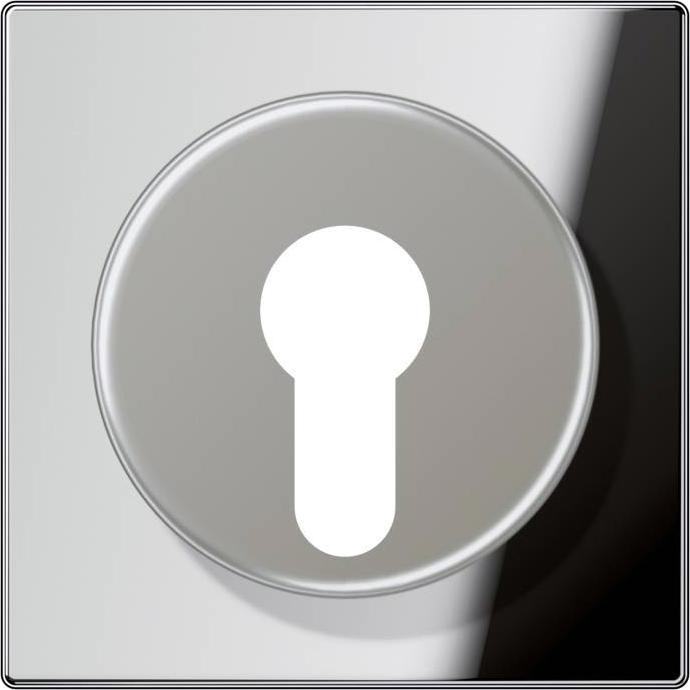 Actual product image JUNG Key/Abd switch LS chr glz GCR2928