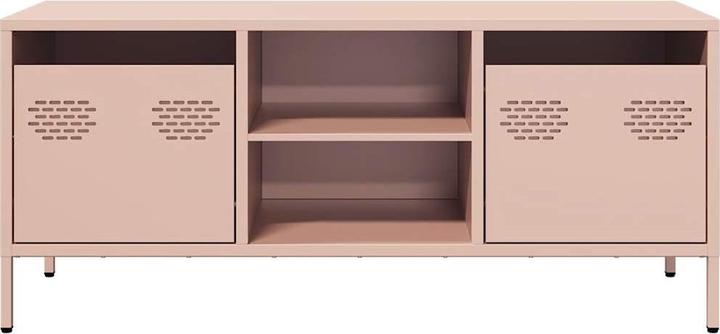 Actual product image VidaXL TV cabinet TV table TV cabinet lowboard TV furniture pink steel