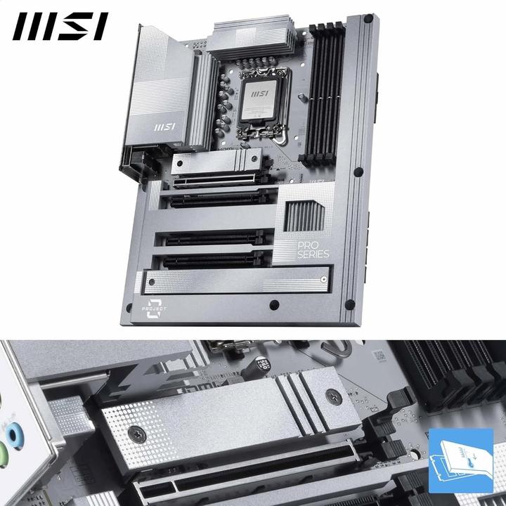 Productafbeelding MSI PRO Z890-S WIFI PZ (LGA 1851, Intel Z890, ATX)