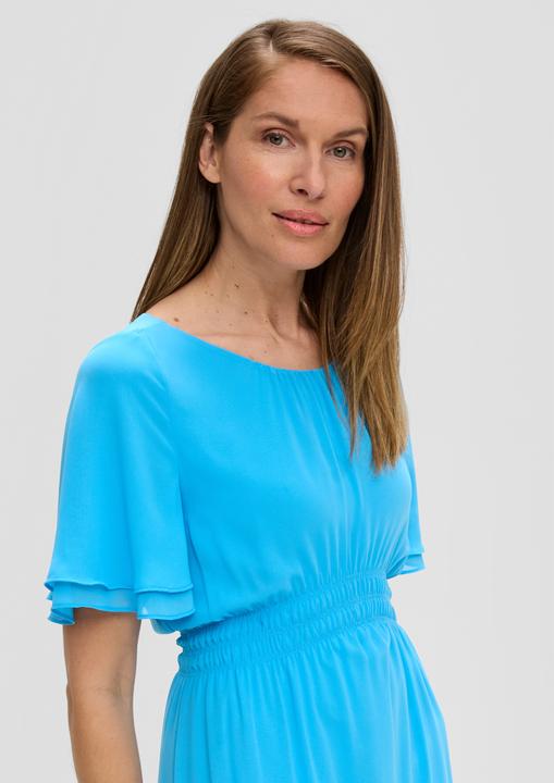 Produktbild S.Oliver Kleid Chiffon-Kleid mit elastischem Bund (42)