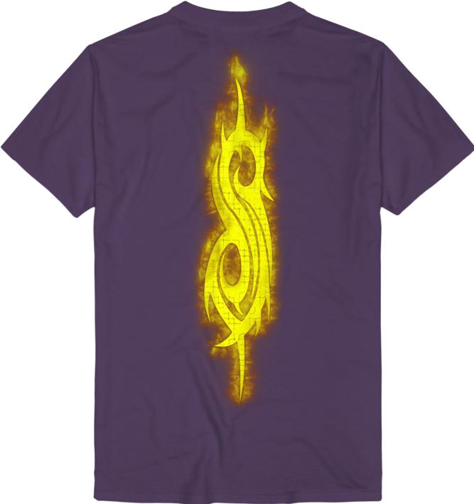Produktbild Slipknot Burning Goat Skull (S)