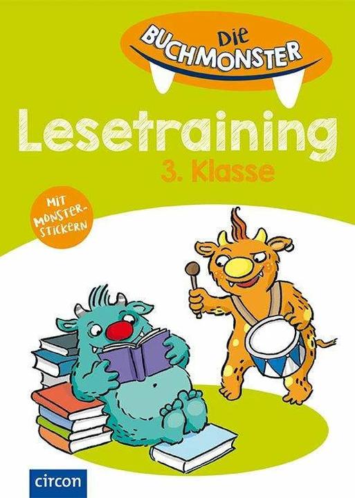 Produktbild Die Buchmonster - Lesetraining 3. Klasse (Deutsch, 2018)
