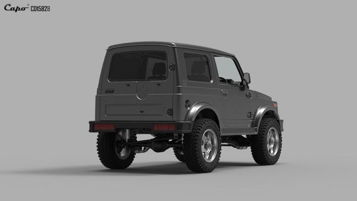 Actual product image Capo Racing Capo Sixer1 Samurai (Kit)