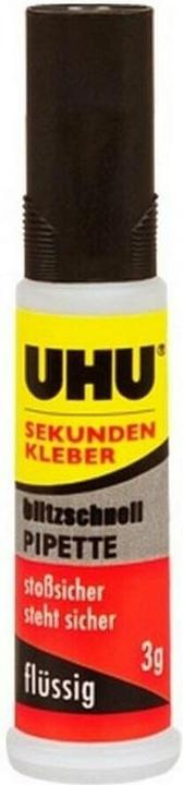 Produktbild UHU Sekundenkleber blitzschnell Pipette (10 g)