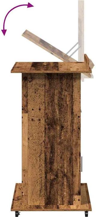 Actual product image vidaXL Büro-Aufbewahrungslösung (55 x 55 x 107 cm)