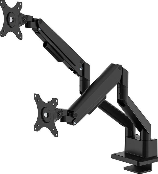 Produktbild Neomounts Tischhalterung duo 100x100 9kg/17-32"/schwarz/voll beweglich (Tisch, 32.01")