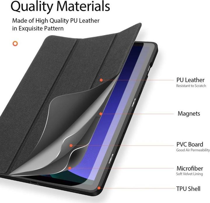 Actual product image Dux Ducis Domo (Galaxy Tab A9)