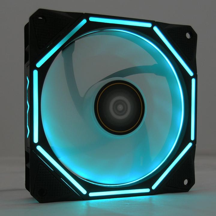 Image du produit LC-Power Ventilateur PC AR-F120RGB - RGB numérique - 120 mm (120 mm)