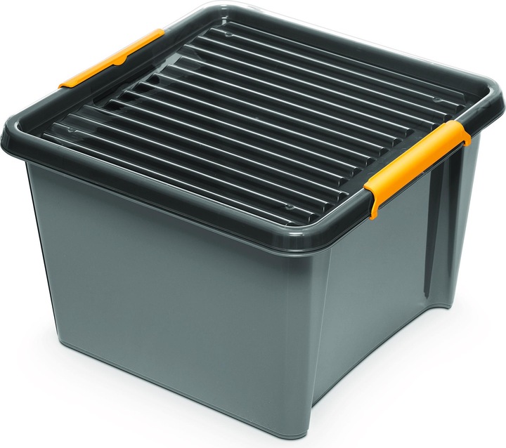 Produktbild Orplast Graue Deckelbox aus Universal SolidStore 25 l Teil (25 l)