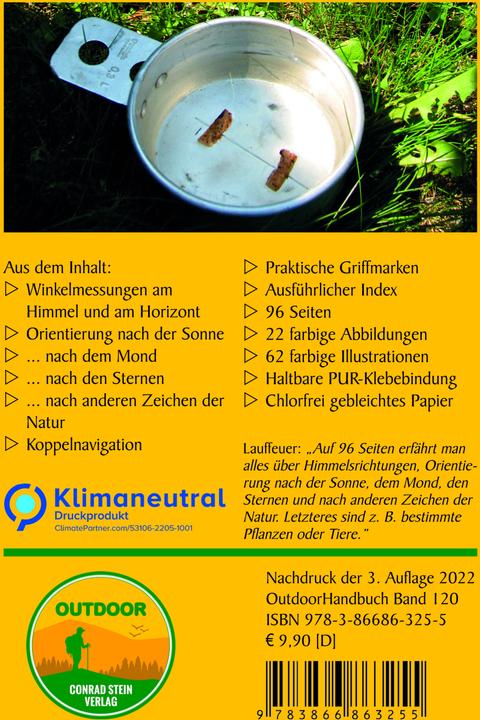 Produktbild Trailfinder Orientierung ohne Kompass und GPS (Deutsch, Wolfgang Regal, 2022)