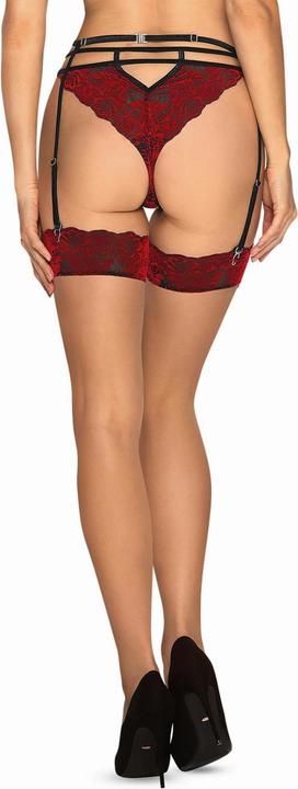 Produktbild Obsessive Sugestina Lace Garter Stockings (L)