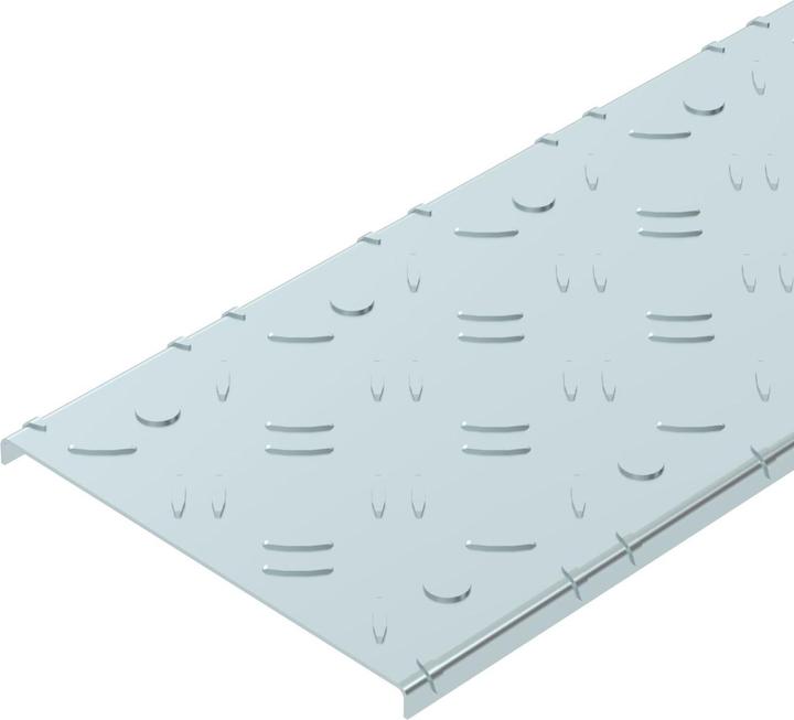 Actual product image OBO Bettermann OBO DBKR 200 FS chequer plate cover for walkable cable trays 200x3000 (300 cm)