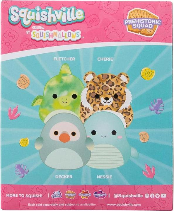 Produktbild Squishmallows Mini 4er-Pack Prähistorisches Squad (5 cm)