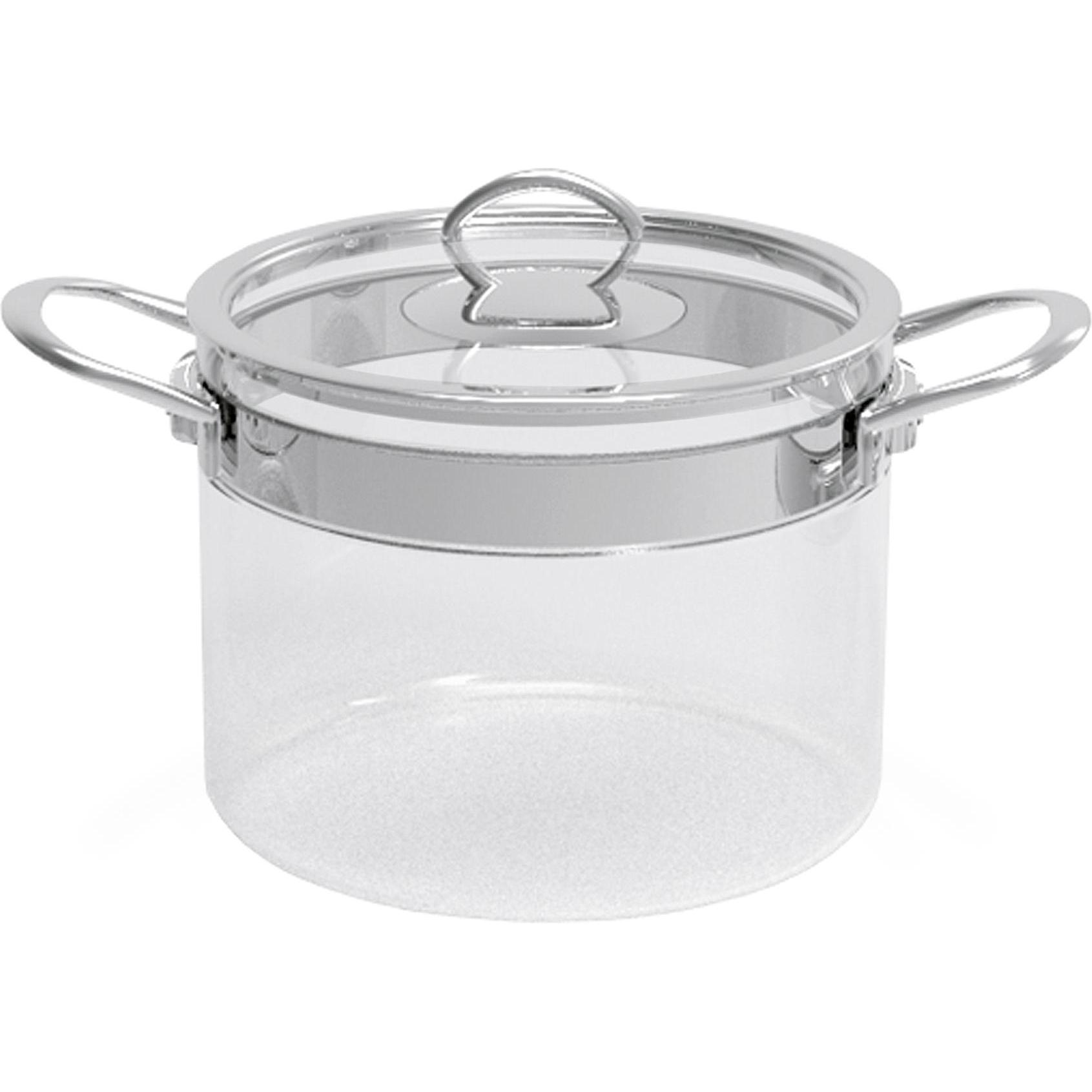 Kochtopf Glas, Pfanne + Kochtopf, Transparent