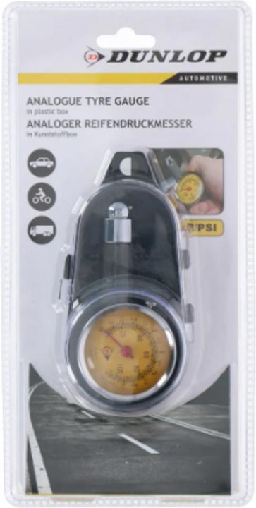 Actual product image Dunlop Tire pressure gauge analog