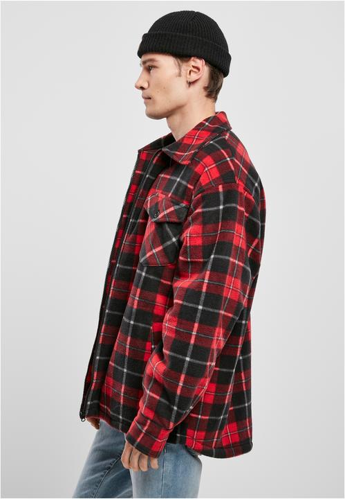Immagine prodotto Urban Classics Plaid Teddy - Giacca a camicia foderata (L)