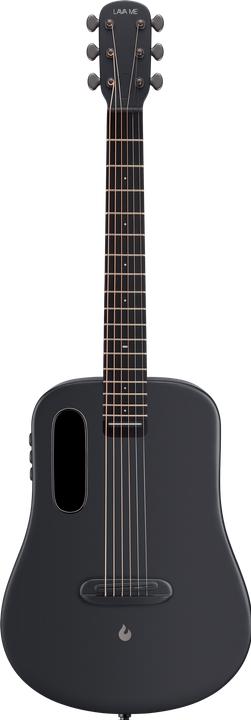 Actual product image Lava Music Guitar Me Air 36 inch Space Black (Acoustic guitar, Airsonic carbon fibre composite, Carbon fibre, Carbon fibre composite, High pressure laminate (HPL), High pressure laminate (HPL))