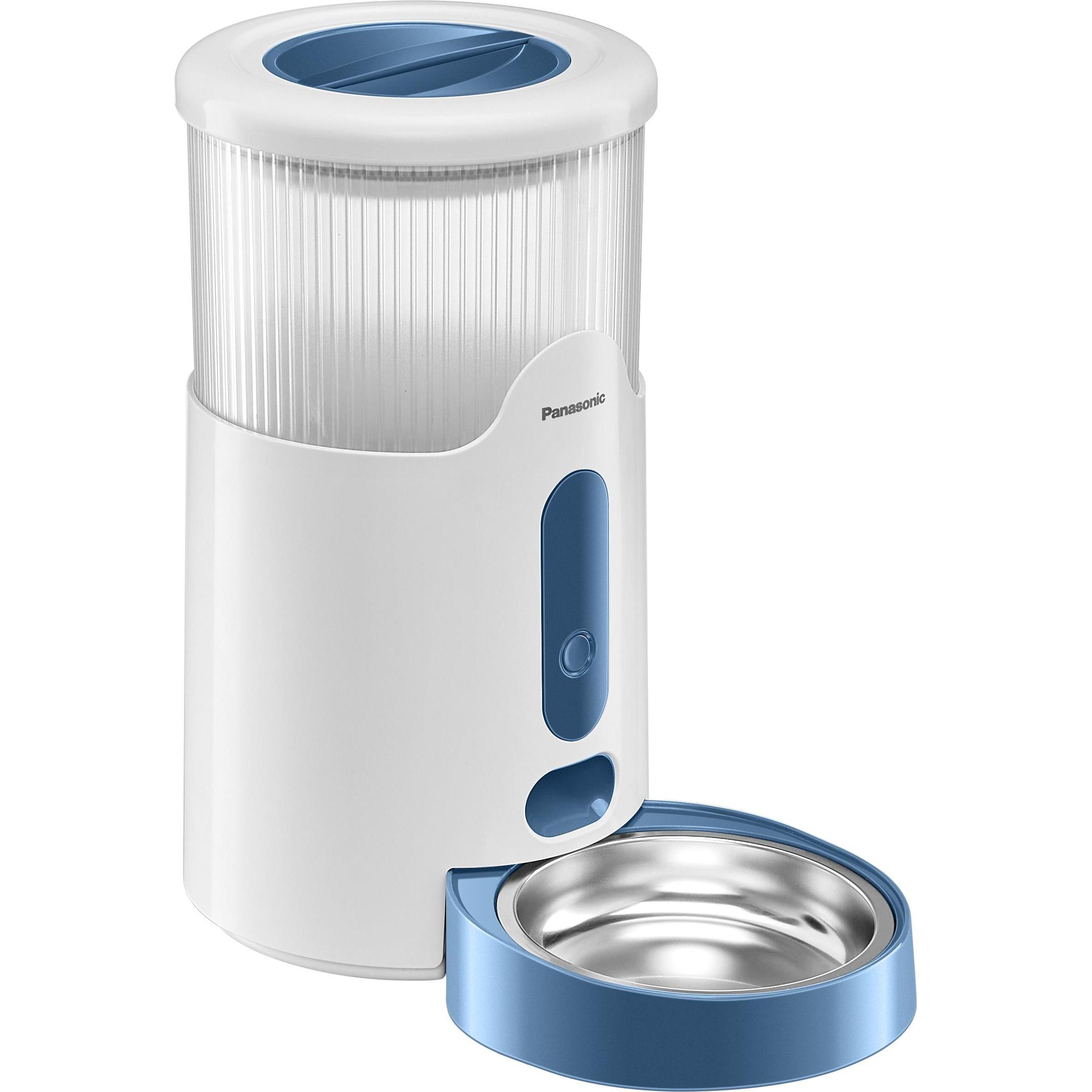 Panasonic Weiss/Blau Smart Pet Feeder (280 Cl), Futternapf