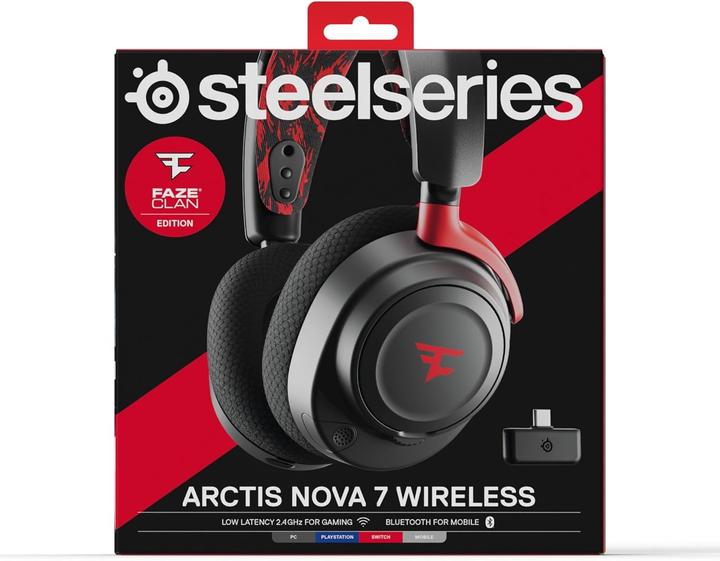 Actual product image SteelSeries Arctis Nova 7 FaZe Clan Edition (Wireless)