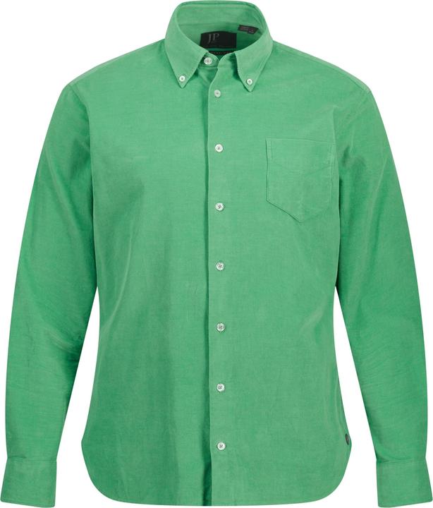 Produktbild JP1880 Cordhemd, Langarm, Buttondown Kragen, Modern Fit (5XL)