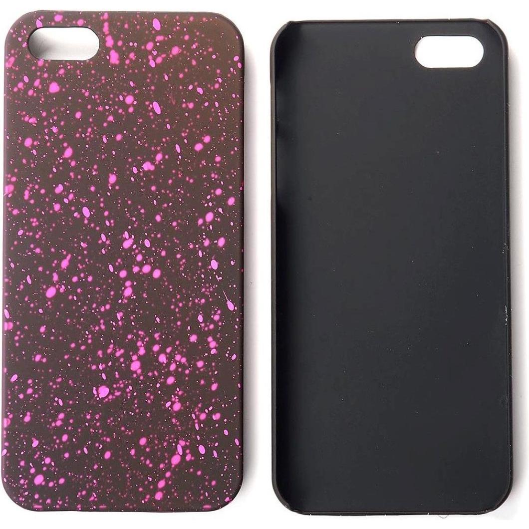 Thumbnail - König Design Handy Hülle Schutz Case Bumper Schale für Apple iPhone 5 5s SE 3D Sterne Pink (Apple iPhone 5), Smartphone ...