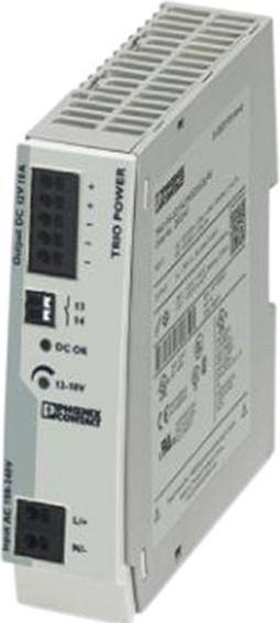 Produktbild Phoenix Contact Single Phase DIN Rail PSU 12V O/P, 10A