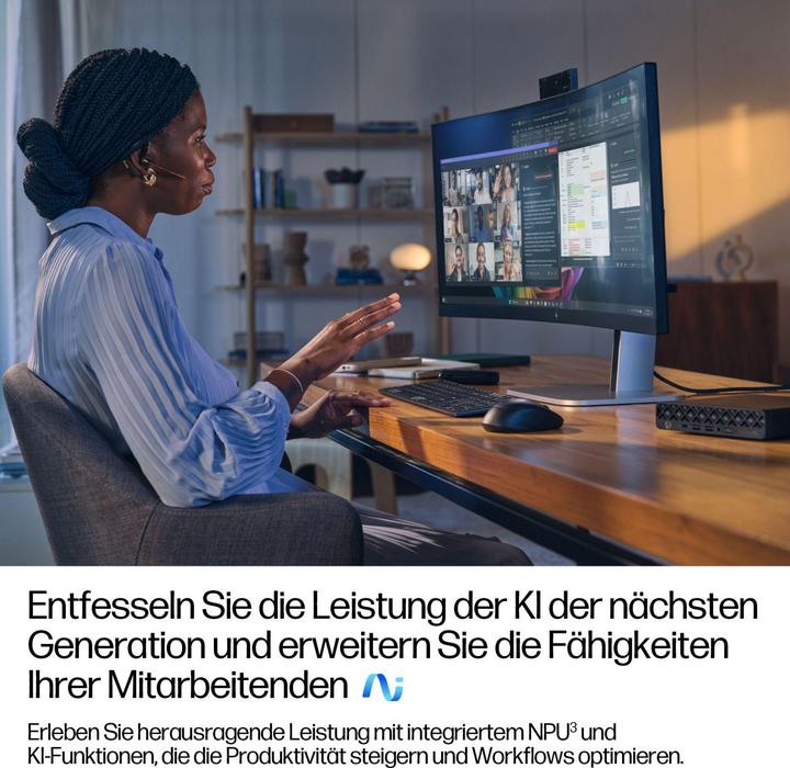 Produktbild HP EliteDesk 8 Mini G1a AMD Ryzen AI 5 340 32GB 512GB/SSD W11P 1J Gar (DE) (AMD Ryzen AI 5 340, 32 GB, 512 GB)