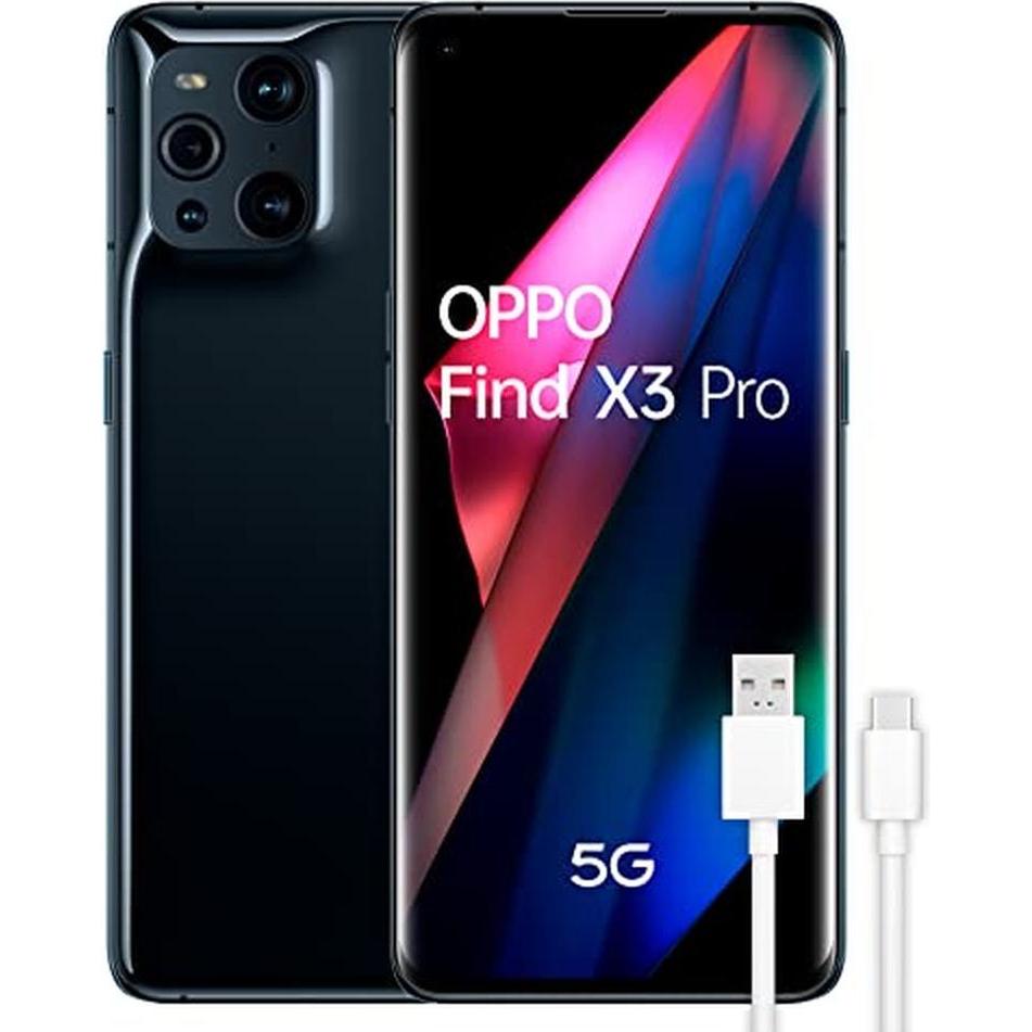 OPPO Find X3 Pro (256 GB, 6.70", Dual SIM, 5G), Smartphone