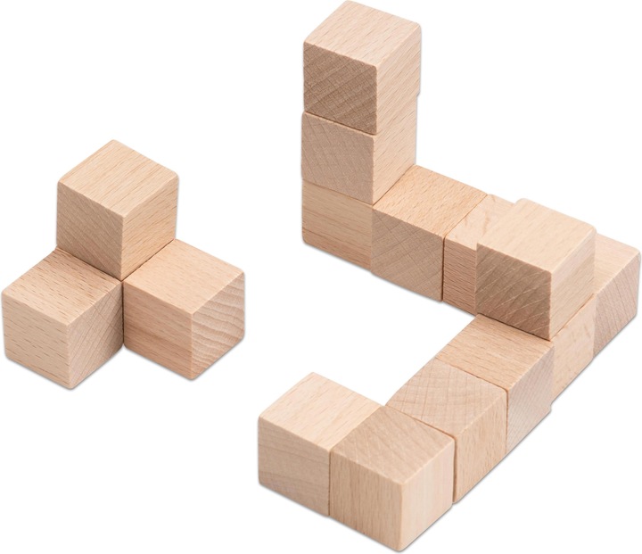 Actual product image Betzold Wooden cube