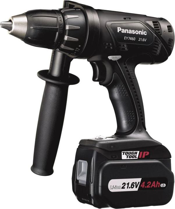 Produktbild Panasonic Akku-Borhschrauber 21.6V mit Handgriff 2x4.0Ah undLadegerät in Systainer
