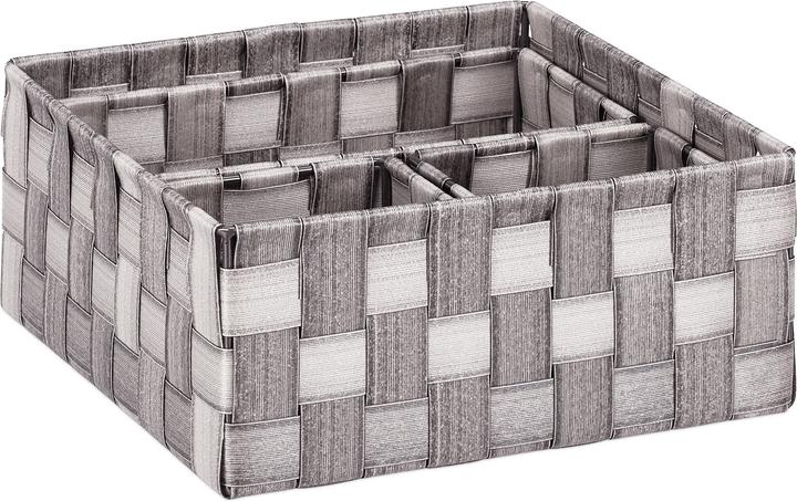 Actual product image Relaxdays 4pcs storage basket set (23 cm, 1x)